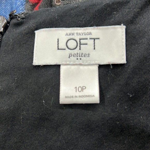 Sz10P Black Sleeveless Loft Petites Dress - Picture 6 of 7